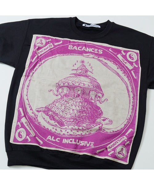 AlexanderLeeChang（アレキサンダーリーチャン）の「AlexanderLeeChang アレキサンダーリーチャン / BLC BANDANA CREWNECK [PTOLEMAIC] バンダナバック刺繍ビッグシルエットスウェット / BC-012418（スウェット・メンズ・ブラック/グレー/レッド・MEDIUM/XX-LARGE/X-LARGE/LARGE）」の16枚目の写真