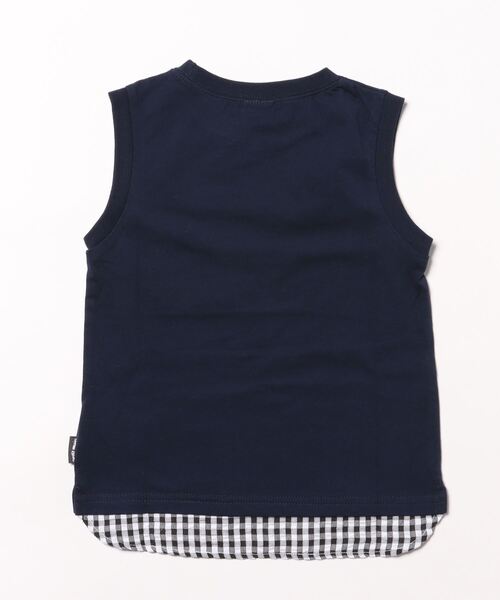 petit main（プティマイン）の「【接触冷感】アソートタンクトップ（タンクトップ・キッズ・ベージュ/ネイビー/オレンジ/ライトグリーン・80ｃｍ/90cm/110cm/100cm/120cm/130cm）」の18枚目の写真