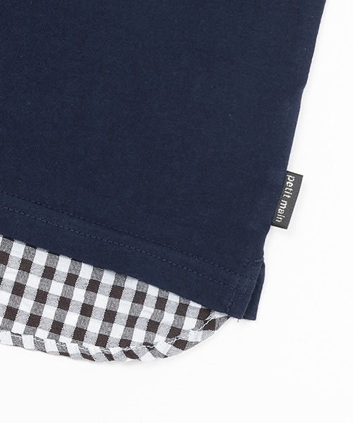 petit main（プティマイン）の「【接触冷感】アソートタンクトップ（タンクトップ・キッズ・ベージュ/ネイビー/オレンジ/ライトグリーン・80ｃｍ/90cm/110cm/100cm/120cm/130cm）」の6枚目の写真