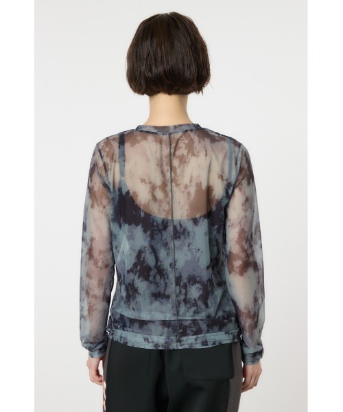 RODEO CROWNS WIDE BOWL（ロデオクラウンズワイドボウル）の「ニュアンスパターンシアートップス（Tシャツ/カットソー・レディース・オレンジ系その他/イエロー系その他/ブラック系その他・FREE）」の11枚目の写真