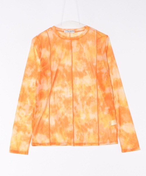 RODEO CROWNS WIDE BOWL（ロデオクラウンズワイドボウル）の「ニュアンスパターンシアートップス（Tシャツ/カットソー・レディース・オレンジ系その他/イエロー系その他/ブラック系その他・FREE）」の17枚目の写真