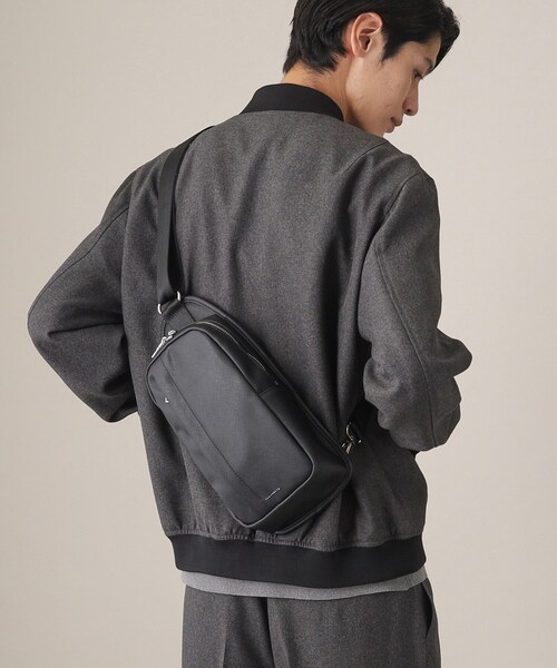 THE SHOP TK (ザ ショップ ティーケー )の「◆サフィアーノ切替えボディバック(ボディバッグ/ウエストポーチ・メンズ・ネイビー系4/グレー系その他5/ブラック・00)」の22枚目の写真