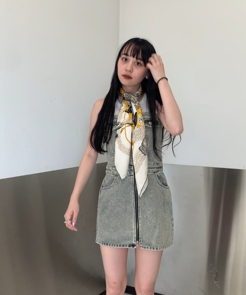 【新品未使用タグ付き】ボリュームデニムミニワンピース ボリュームデニムミニワンピース – Darich (ダーリッチ)