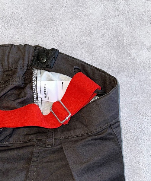 BIG FIELD(ビッグフィールド)の「ツイル/エヴォルブサロペット(サロペット/オーバーオール・キッズ・チャコール/アイボリー/ライトピンク・90/100/110/120/150/140/130)」の12枚目の写真