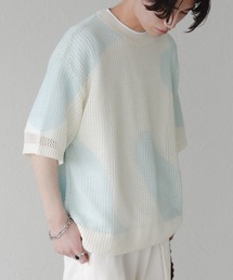 favclo. | Nuance mesh loose knit / ニュアンスメッシュルーズニット(ニット/セーター)