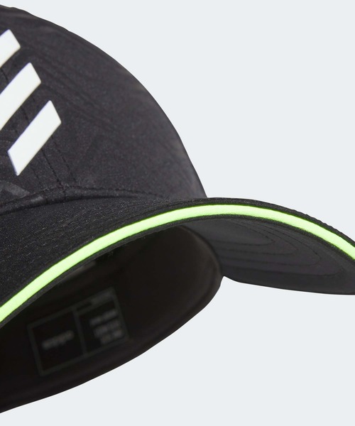 adidas（アディダス）の「コードカオス キャップ【adidas Golf/アディダスゴルフ】（キャップ・メンズ・ホワイト/ブラック/レモンイエロー・MEDIUM/LARGE）」の8枚目の写真