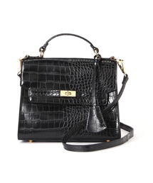 N.（N. Natural Beauty Basic） | ◆ベルトデザイン型押しショルダーバッグ(ショルダーバッグ)