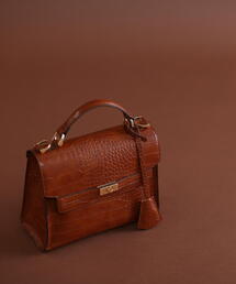 N.（N. Natural Beauty Basic） | ◆ベルトデザイン型押しショルダーバッグ(ショルダーバッグ)