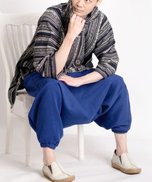 MARAI（マーライ）の「エスニックサルエルパンツ 裏起毛スウェット（スウェットパンツ）」