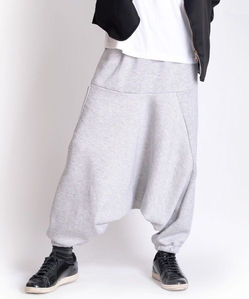 libeiro スウェットZIPサルエルパンツ 完売品 libeiro スウェットZIPサルエルパンツ 完売品 切替サルエル