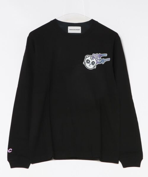 【セール】【8】【it】【Grace Chow/グレース チョウ】Graphic/Design L/S T（Tシャツ/カットソー）｜ARCHIVER（アーカイバ）