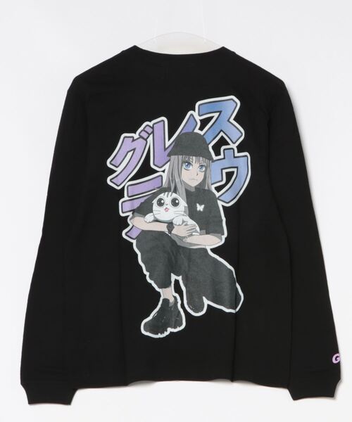 ARCHIVER(アーカイバ)の「【8】【it】【Grace Chow/グレース チョウ】Graphic/Design L/S T(Tシャツ/カットソー・レディース・ブラック・SMALL/MEDIUM)」の2枚目の写真