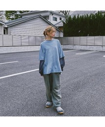 【ANDER】アンダー WORN LAYERED TEE