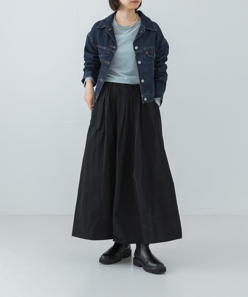 Levi's(リーバイス)の「Levi’s SHRUNKEN 90S TRUCKER(デニムジャケット・レディース・インディゴブルー・SMALL)」の4枚目の写真