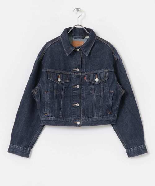 Levi's(リーバイス)の「Levi’s SHRUNKEN 90S TRUCKER(デニムジャケット・レディース・インディゴブルー・SMALL)」の7枚目の写真