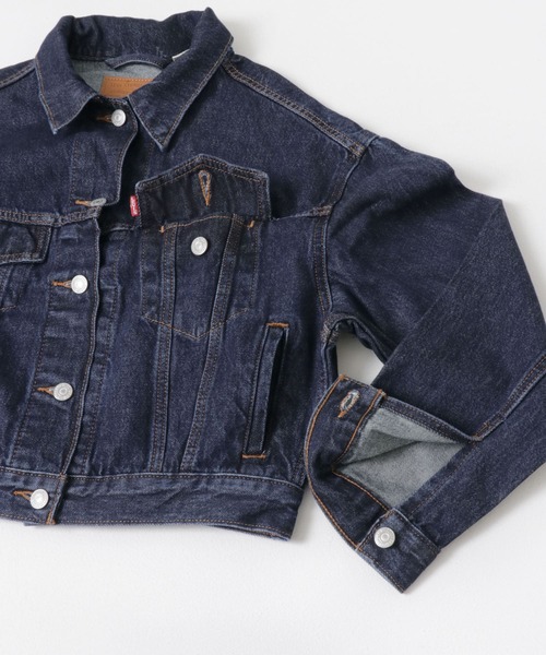 Levi's(リーバイス)の「Levi’s SHRUNKEN 90S TRUCKER(デニムジャケット・レディース・インディゴブルー・SMALL)」の8枚目の写真