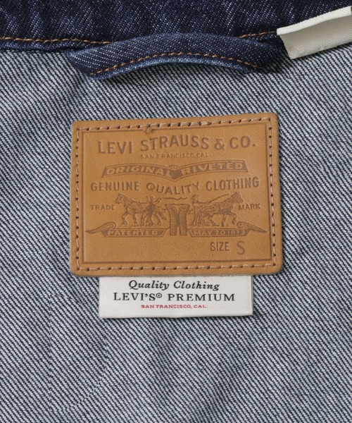 Levi's(リーバイス)の「Levi’s SHRUNKEN 90S TRUCKER(デニムジャケット・レディース・インディゴブルー・SMALL)」の12枚目の写真