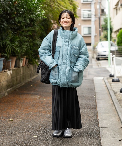 セール】シアーリップウォームジャケット（ブルゾン）｜niko and