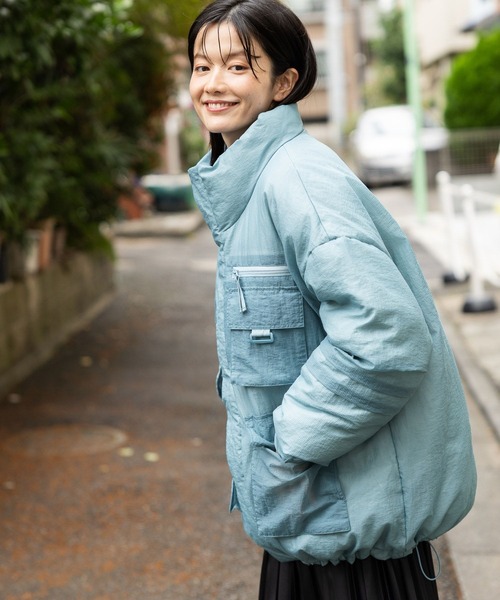 セール】シアーリップウォームジャケット（ブルゾン）｜niko and