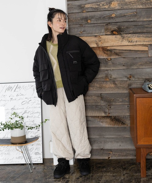 セール】シアーリップウォームジャケット（ブルゾン）｜niko and