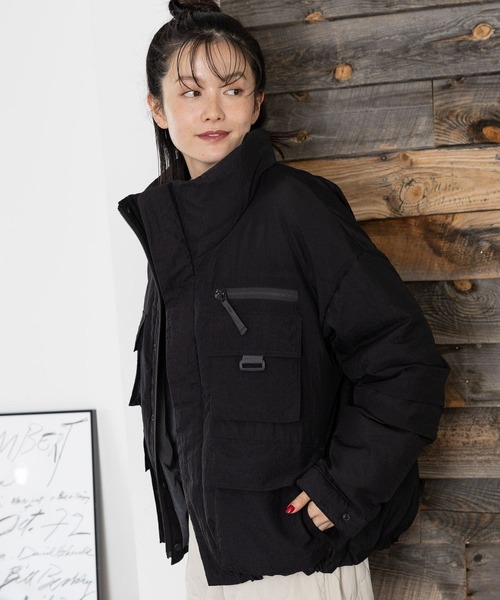 ジャケット・アウター neco セール】シアーリップウォームジャケット（ブルゾン）｜niko and