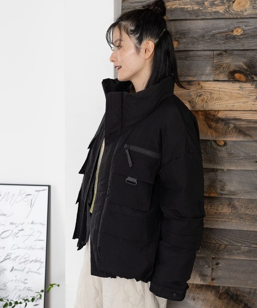 セール】シアーリップウォームジャケット（ブルゾン）｜niko and