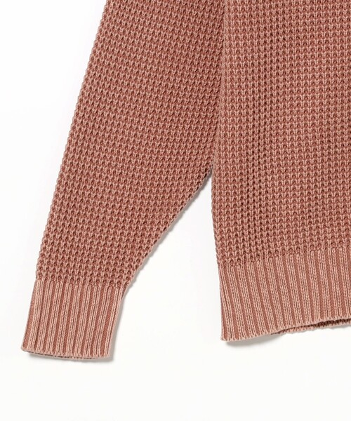 B:MING by BEAMS（ビーミングバイビームス）の「5ゲージ オーバーダイ クルーネック ニット（ニット/セーター・メンズ・ライトブルー/ピンク・X-LARGE/SMALL/LARGE/MEDIUM）」の21枚目の写真