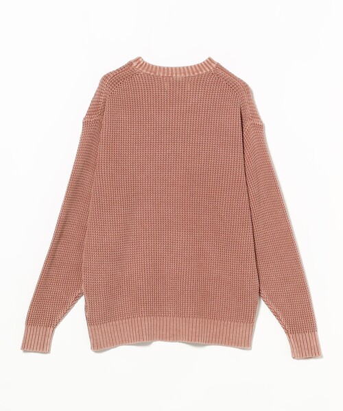 B:MING by BEAMS（ビーミングバイビームス）の「5ゲージ オーバーダイ クルーネック ニット（ニット/セーター・メンズ・ライトブルー/ピンク・X-LARGE/SMALL/LARGE/MEDIUM）」の22枚目の写真