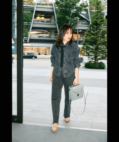 CITYSHOP（シティーショップ）の「[THE MOOD]NECKTIE：ネクタイ（ネクタイ・レディース・ブラック・FREE）」の12枚目の写真