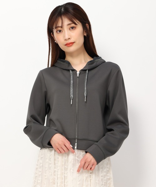 MISCH MASCH(ミッシュマッシュ)の「ダンボールニットパーカー/MM438203(Tシャツ/カットソー・レディース・モカ/ブラック/ライトブルー/グレー・S/M)」の21枚目の写真