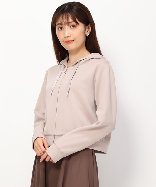 MISCH MASCH(ミッシュマッシュ)の「ダンボールニットパーカー/MM438203(Tシャツ/カットソー・レディース・モカ/ブラック/ライトブルー/グレー・S/M)」の18枚目の写真