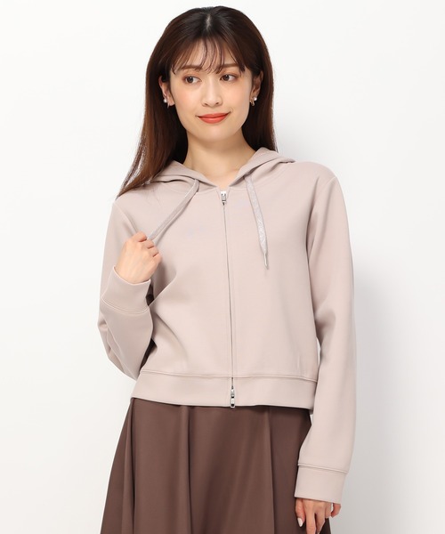 MISCH MASCH(ミッシュマッシュ)の「ダンボールニットパーカー/MM438203(Tシャツ/カットソー・レディース・モカ/ブラック/ライトブルー/グレー・S/M)」の16枚目の写真