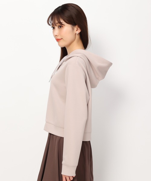 MISCH MASCH(ミッシュマッシュ)の「ダンボールニットパーカー/MM438203(Tシャツ/カットソー・レディース・モカ/ブラック/ライトブルー/グレー・S/M)」の12枚目の写真