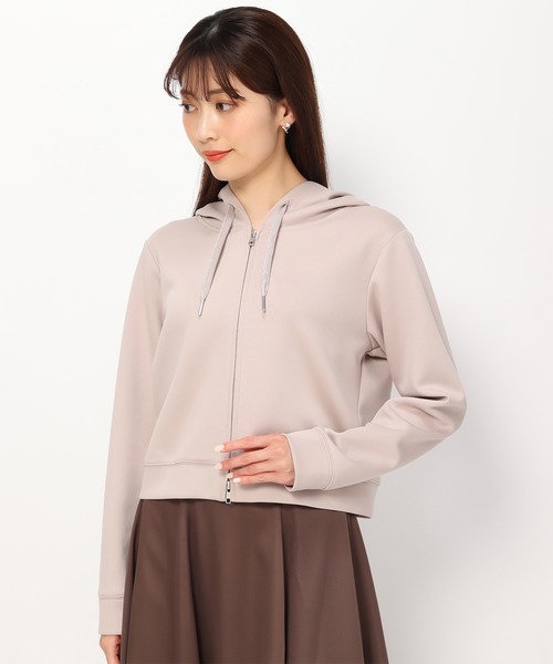 MISCH MASCH(ミッシュマッシュ)の「ダンボールニットパーカー/MM438203(Tシャツ/カットソー・レディース・モカ/ブラック/ライトブルー/グレー・S/M)」の9枚目の写真