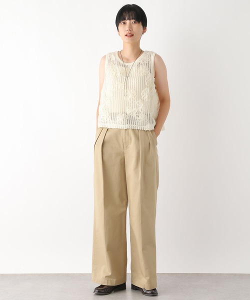 新品 LEPSIM レプシィム ゆきは企画 ギャザー2WAYベスト