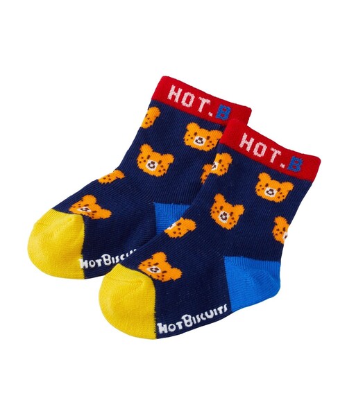 HOT BISCUITS（ホットビスケッツ）の「クルー丈 ソックスパック2足セット（ソックス/靴下・キッズ・マルチ/ブルー/ホワイト/ピンク・9-10cm/11-13cm/13-15cm/15-17cm/17-19cm）」の13枚目の写真