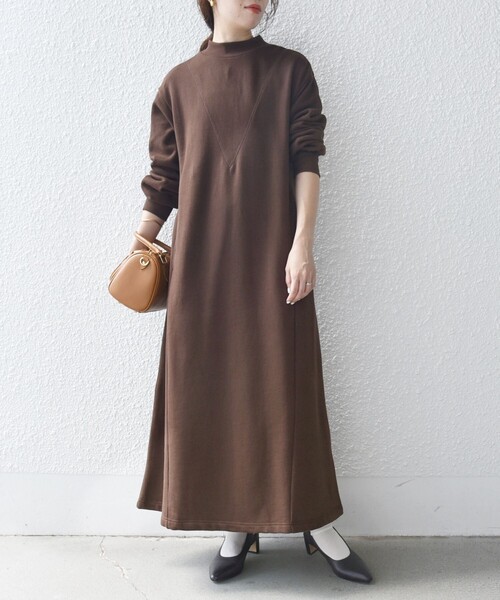 セール】SHIPS any:〈洗濯機可能〉USAコットン 裏起毛 Vヨーク