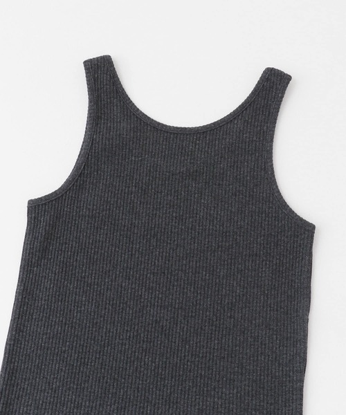 KBF(ケイビーエフ)の「RIBタンクトップ(タンクトップ・レディース・オートミール/チャコールグレー/グレー・ONE)」の17枚目の写真