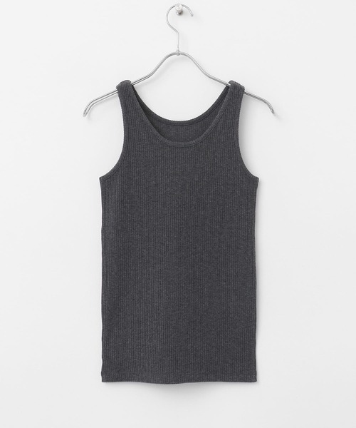 KBF(ケイビーエフ)の「RIBタンクトップ(タンクトップ・レディース・オートミール/チャコールグレー/グレー・ONE)」の18枚目の写真