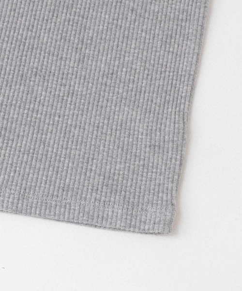 KBF(ケイビーエフ)の「RIBタンクトップ(タンクトップ・レディース・オートミール/チャコールグレー/グレー・ONE)」の20枚目の写真