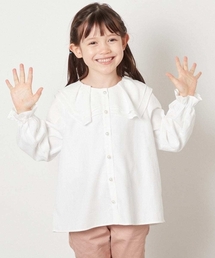 a.v.v（アーヴェヴェ）の「[140-150]スクエアカラーブラウス（シャツ/ブラウス・キッズ）」