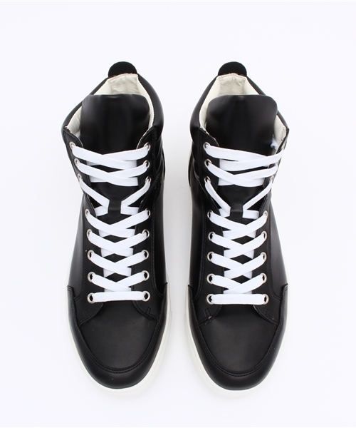 JACKROSE（ジャックローズ）の「PUハイカットスニーカー（スニーカー・メンズ・ホワイト/ブラック/オリーブ・M/L）」の7枚目の写真