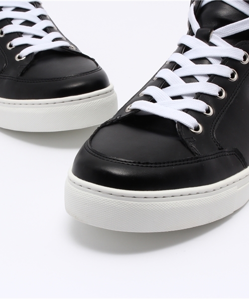 JACKROSE（ジャックローズ）の「PUハイカットスニーカー（スニーカー・メンズ・ホワイト/ブラック/オリーブ・M/L）」の8枚目の写真