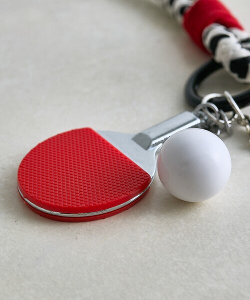 ear PAPILLONNER（イアパピヨネ）の「《スポーツモチーフ/一部店舗限定》エンジョイバッグチャーム/ストラップ（チャーム・レディース・ブラック/ミント/ダークブルー/ホワイト/グリーン・FREE）」の14枚目の写真