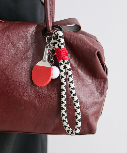 ear PAPILLONNER（イアパピヨネ）の「《スポーツモチーフ/一部店舗限定》エンジョイバッグチャーム/ストラップ（チャーム・レディース・ブラック/ミント/ダークブルー/ホワイト/グリーン・FREE）」の16枚目の写真