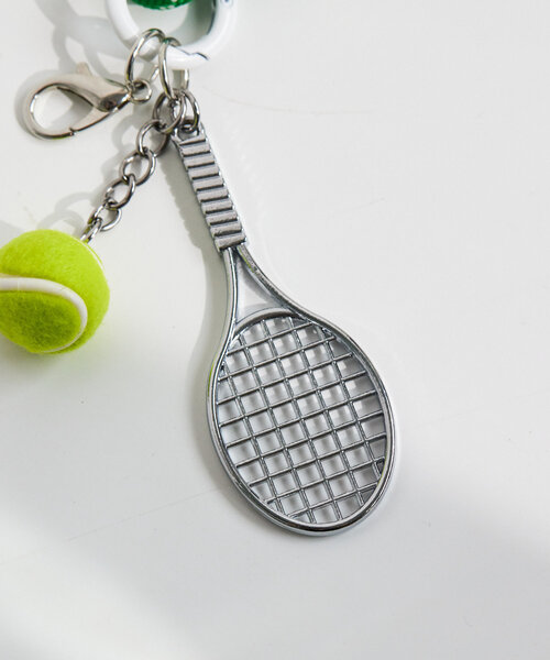 ear PAPILLONNER（イアパピヨネ）の「《スポーツモチーフ/一部店舗限定》エンジョイバッグチャーム/ストラップ（チャーム・レディース・ブラック/ミント/ダークブルー/ホワイト/グリーン・FREE）」の20枚目の写真