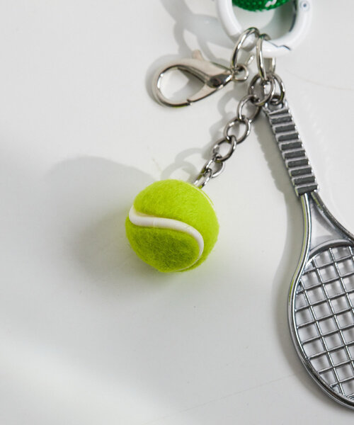 ear PAPILLONNER（イアパピヨネ）の「《スポーツモチーフ/一部店舗限定》エンジョイバッグチャーム/ストラップ（チャーム・レディース・ブラック/ミント/ダークブルー/ホワイト/グリーン・FREE）」の21枚目の写真