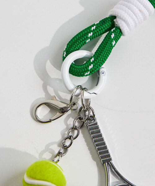 ear PAPILLONNER（イアパピヨネ）の「《スポーツモチーフ/一部店舗限定》エンジョイバッグチャーム/ストラップ（チャーム・レディース・ブラック/ミント/ダークブルー/ホワイト/グリーン・FREE）」の22枚目の写真