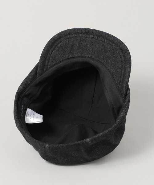 RAGEBLUE（レイジブルー）の「デニムキャスケット/ハンチング（ハンチング/ベレー帽・メンズ・ブラック・FREE）」の14枚目の写真