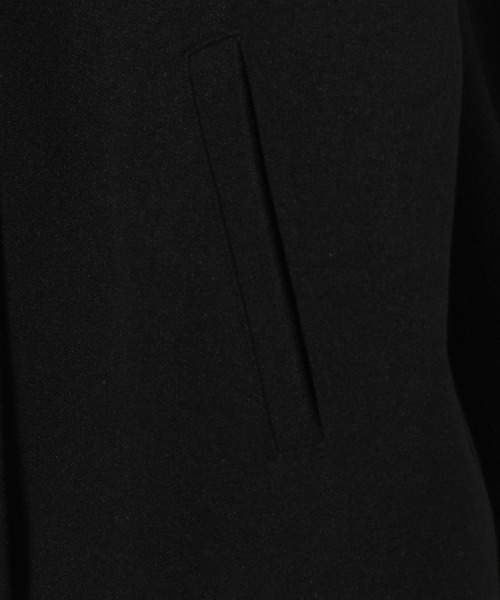 GLOBAL WORK（グローバルワーク）の「軽やかストレッチミドルコート/AND YUA ANY/115794（チェスターコート・キッズ・アイボリー/ブラック・150cm/160cm）」の15枚目の写真